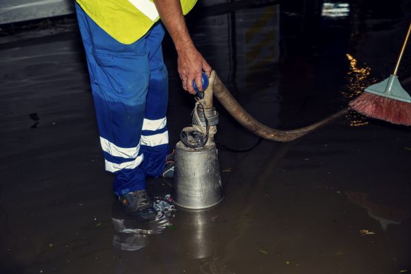 Basement Water Removal in Kingwood